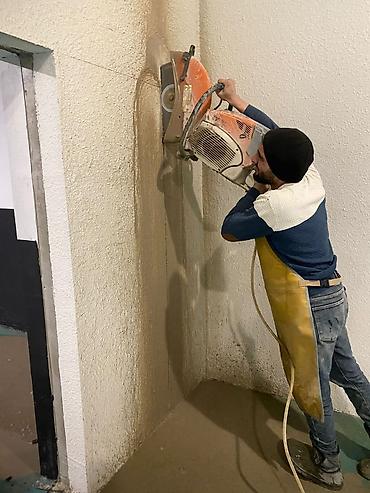 Beton işləri: Beton kəsimi və deşik açma xidməti - Armaturlu beton, monolit, daş — 2