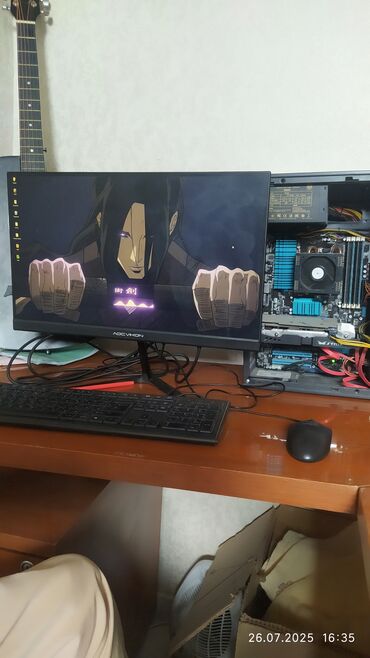 игровой монитор: Компьютер, ядер - 6, ОЗУ 16 ГБ, Игровой, AMD FX, NVIDIA GeForce GTX 1050, HDD + SSD