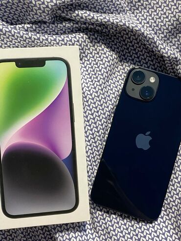 ayfon 14 dubay: IPhone 14, 128 ГБ, Midnight, С документами, Face ID, Беспроводная зарядка