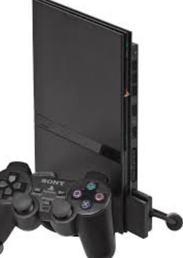 PlayStation 2 super slim. Az işlənmiş. Şəkildə gördüyünüz kimidir. Çox