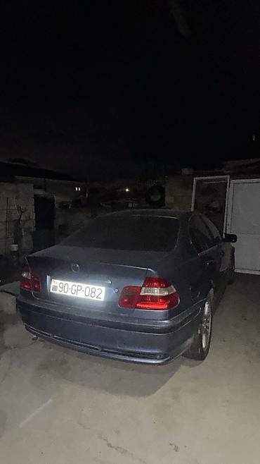 BMW: BMW 3 Series E46 sedan - Kuzov: 4 qapılı sedan, mavi/metalik rəng - — 8