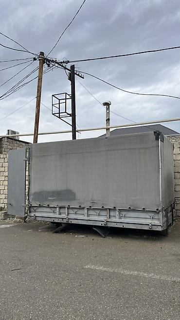 konteyner satıram: Metal konteyner/boks - Material: tam metal karkas, metal qapılar (iki — 2