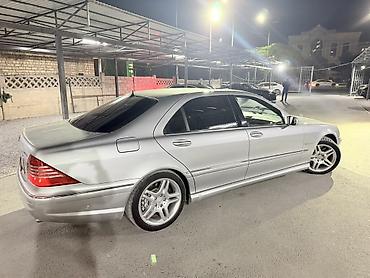 komp: Mercedes-Benz S-class AMG: 2004 г., Автомат, Бензин, Седан — 2