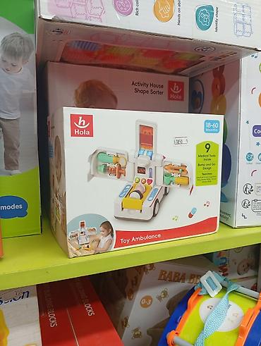 детский набор доктора: Игрушка «Toy Ambulance» от Hola - Обучающий игровой набор «Скорая — 2