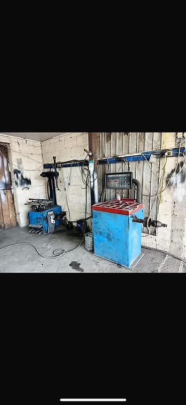 Шиномонтажное оборудование: 2 балансировка3 разбартовка4 дамкрат 2 воздушный дамкрат, 1пневма — 11