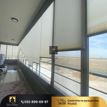 Pərdə və tüllər: Jalüz pərdə ucuz sok qiymətlər bizdə 2 ya 3 günərzində hazırlama — 12