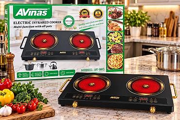 Elektrik sobası Ayrıca dayanan, 2 gözlü, Yeni