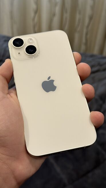 2. el telefon xiaomi: IPhone 14, 128 GB, Ağ, Face ID