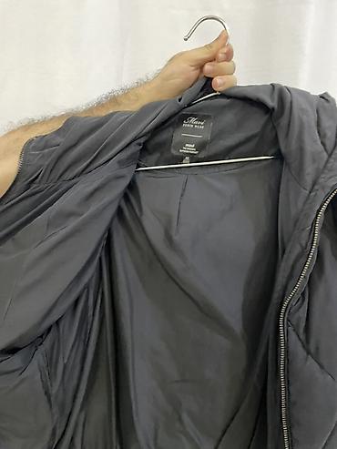geyin: Palto, Mavi, 2XL, rəng - Qara — 3