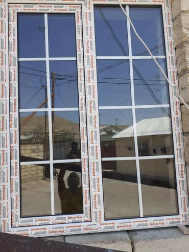 Plastik qapılar: Plastik aluminium qapı pəncərə sifarişi! Sərfəli təkliflərlə — 3