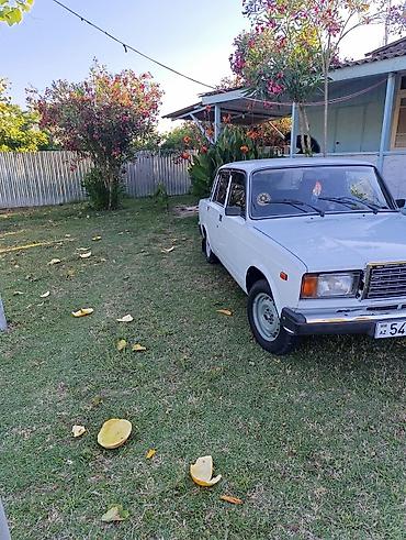 07 radiatoru: Model: Lada Riva/VAZ 2107, ağ rəng, sedan kuzov. Texniki — 1