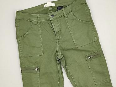 wojsko: H&M L.O.G.G., Spodnie cargo damskie, rozmiar M — 1