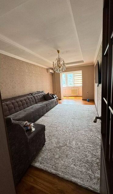 продажа квартир в городе токмок: 2 комнаты, 52 м², Индивидуалка, 4 этаж, Косметический ремонт