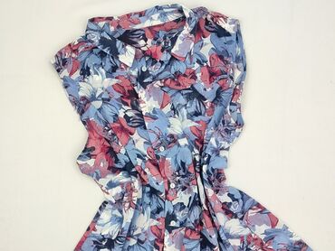 bluzka fuksja plus size: Bluzka damska, rozmiar L