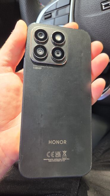 Honor X8b, 256 ГБ, цвет - Черный, Отпечаток пальца, Две SIM карты, С документами