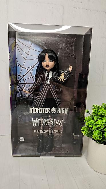 монстер хай куклы: Куклa Monster High Уэнсдэй Аддамс 🖤 Оригинал! — 2