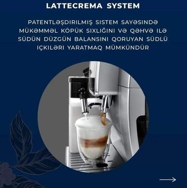 Qəhvə maşınları: Qəhvə maşını Delonghi, Avtomat, Yeni — 9