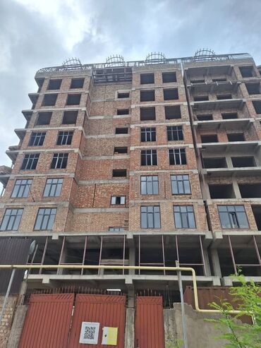 квартира токмок купить: 2 бөлмө, 55 кв. м, Элитка, 9 кабат, ПСО (өзү оңдоп түзөтүп бүтүү үчүн)