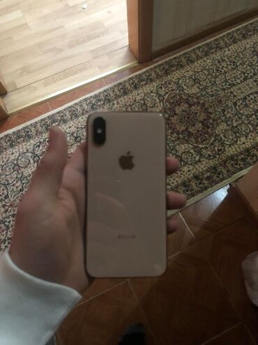 Apple iPhone: IPhone Xs, Matte Gold, Barmaq izi, Simsiz şarj, Face ID