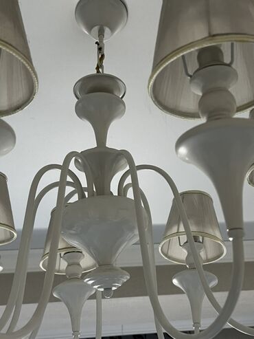 калыбель качалка: Подвесная люстра в классическом стиле - Материал основы: металл