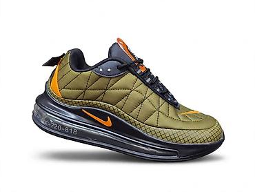 Nike Air Max 720-818 patike – maslinasto zelena/ crna sa narandžastim