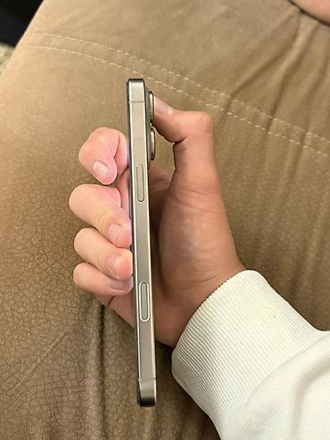 note 7 pro: Ayfon 16 pro max idyal veziyyetdə, titan rəngi pil 91 telefonun — 3