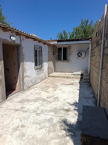 a frame evler quba: 2 otaqlı həyət evi - Plan: dəhliz, 2 ayrı otaq (yataq otağı və — 1