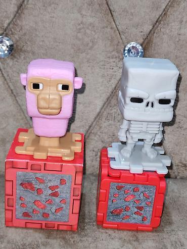 kinder joy one piece: Mcdonalds minecraft seriyasından olan 4 fiqur satılır Ünvan 28 May — 1