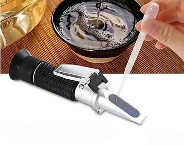 Ostali merni alati: Ručni refraktometar za merenje alkohola (0–80%) Opis: - Optički — 3