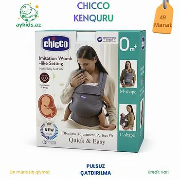 🤍✨ Chicco Baby Carrier – Tənzimlənən, Komfortlu və Təhlükəsiz