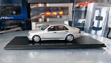 Avtomobil modelləri: Коллекционная модель Mercedes-Benz C43 AMG W202 silver 2000 Special — 12