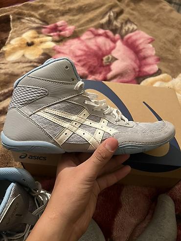 Мырзалардын бут кийими: Эркектердин кроссовкасы, 40.5, 41, 41.5, Asics, Колдонулган, түсү - Боз, Өзү алып кетүү, Акылуу жеткирүү — 4