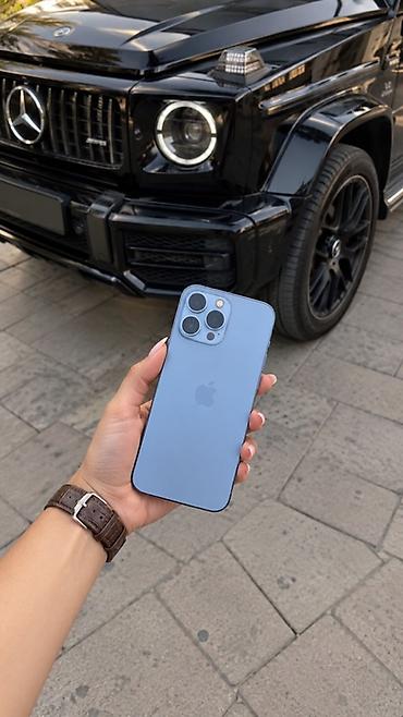 IPhone 13 Pro Max цвет Sierra Blue 📱 iPhone 13 Pro Max 512 GB Б/у ✨ at lalafo.kg IPhone 13 Pro Max цвет Sierra Blue 📱 iPhone 13 Pro Max 512 GB Б/у ✨
