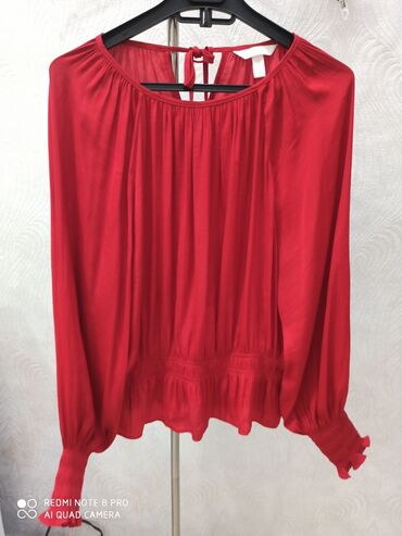 açıq kürəkli qadın koftaları: H&M, L (EU 40), rəng - Qırmızı