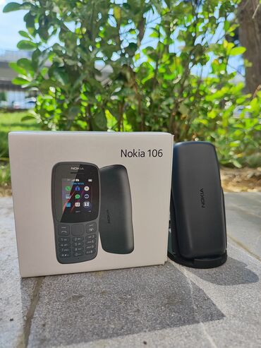 Nokia: Nokia 106, < 2 GB Memory Capacity, rəng - Qara, İki sim kartlı