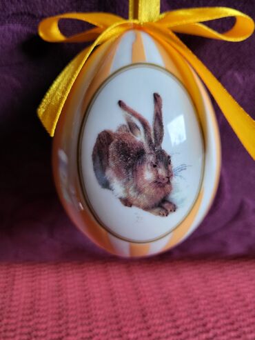 Ostali kućni dekor: Uskrsnje novo jaje Alberta Direra,divlji zec. jedinstveno,radjeno — 9