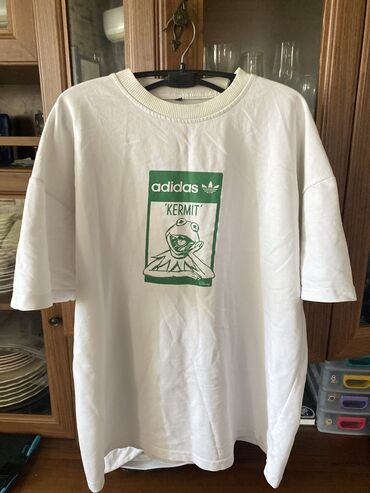 adidas adiprene qadın krossovkaları: Футболка Adidas Originals, L (EU 40), цвет - Белый