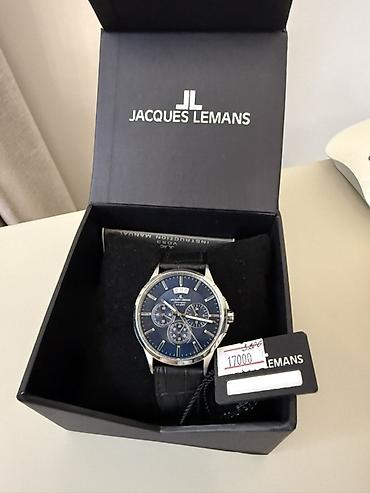 Кол сааттар: Jacques Lemans Chronograph мужские наручные часы новые отличный — 3