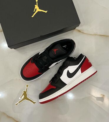 кроссовки nike air jordan 4: Nike Air Jordan 1 Low Новые с США (не подошёл размер) 38.5 размер
