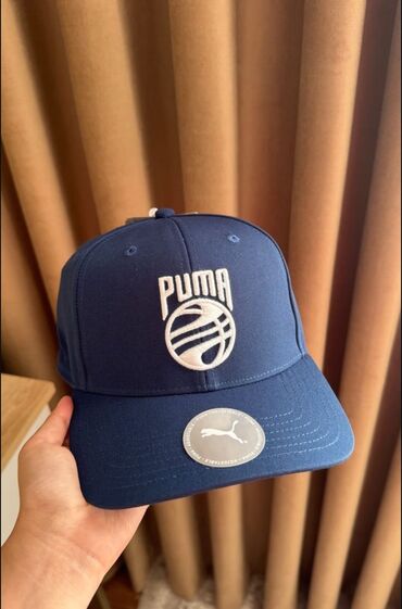 шапка puma: One size, цвет - Синий