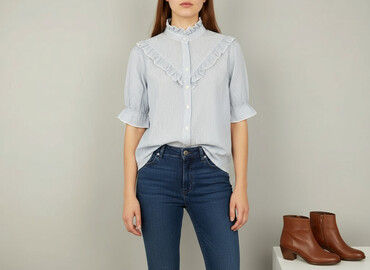 guess wyprzedaż t shirty: Rosemunde, Сорочка жіноча, розмір L