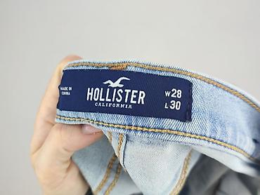 dżins tekst: Hollister, Jeansy damskie, rozmiar S — 4