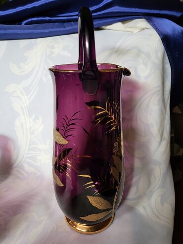 Kuhinjski setovi: Bohemijin servis za vino itd,iz 1950ih.,kristalno staklo. Bohemijin — 12