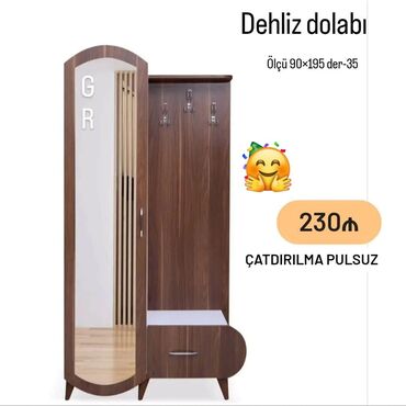 dəhliz mebelləri: Dəhliz dolabı, Düz dolab