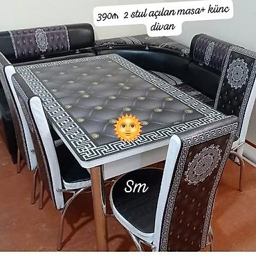 açılan stollar: Yeni, Künc divan, Mətbəx üçün, Açılan — 1