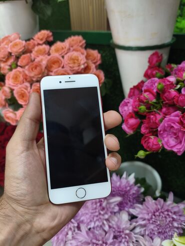 Информатика: IPhone 7, 128 ГБ, Красный, Отпечаток пальца