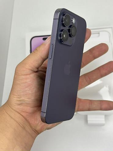 чехол редми 14 с: IPhone 14 Pro, Б/у, 256 ГБ, Deep Purple, Коробка, 78 % — 6