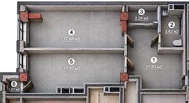 1 комната, 52 м², Ак-Орго ж/м Элитка, 8 этаж, Требуется ремонт
