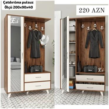 Dolablar: Yeni, Düz dolab, Dəhliz dolabı