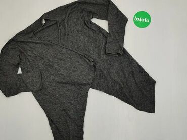 Bluza H&M, M (EU 38), stan - Zadowalający, wzór - Jednolity kolor, kolor - Szary